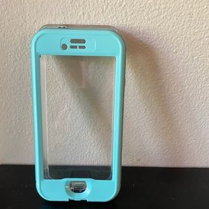iPhone 7 LifeProof Nuud Teal! Barely used.